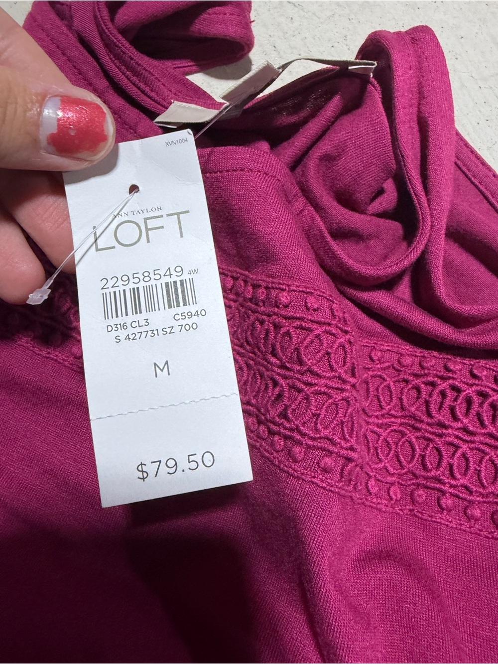 Ann taylor loft NWT maxi dress medium MSRP$80 - Picture 5 of 10